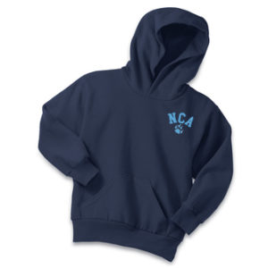 NCA Tall Core Fleece Pullover Hooded Sweatshirt Youth